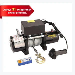 Custom 12v 24v Electric Recovery Winch 6000lbs 9500lbs 12000lbs 15000lbs High-Performance Electric Winch