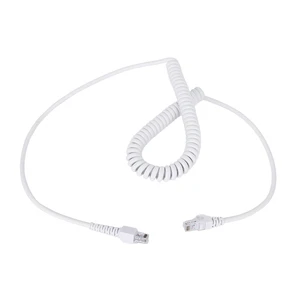 RJ45 RJ48 RJ50 Network LAN Cat5 Cat5e Cat6 Cat6e Cat 5 6 7 8 Ethernet Cable Stretch Spring Spiral Patch Coiled Curly Coil Cord