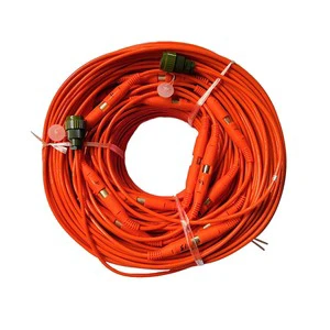 Resistivity Cable 30 Channels with Split Spring Take-out Molded Type with Y2M32TK Female Connector Geological Survey