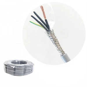 Multicore Stranded Copper 0.5mm2 Shielded 4 Core Wire CY Control Cable