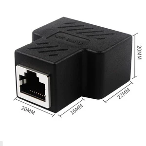 Broadband network cable extension Modular Jack injection with 8pin rj-45 connectors sockets rj45 network straight through head
