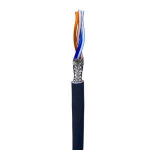 Copper Wire Braided Armored Control Cable Multi-core Shielded Instrumentation Cable Anti-interference for Industrial Equipment