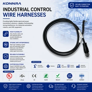 Custom Industrial Wiring Harness Connector Cable Assembly For Control Cabinets CNC Equipment Motorcycle Automobile Electronic