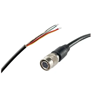 For Industrial Camera Compatibility Hirose Power Cord Basler Dahua 6Pin Trigger Cable Pro Drag Chain Electronic