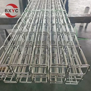 Wholesale Factory 304 Stainless Steel 19x15 Inch Full Size for Data Center Network Cabling Wire Mesh Cable Tray Bus