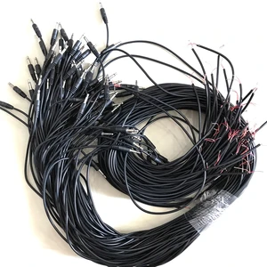 Customized 3.5mm 1 Pin 2 Poles Connector Cable