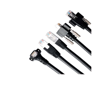 Gigabit Network Cable High Flexible Industrial CCD Camera Cable with Fixed Gige Communication Cables