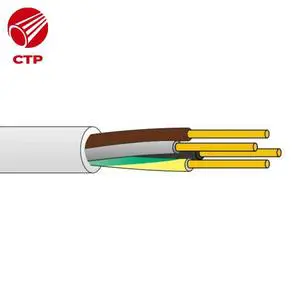 Flexible Multicore Stranded Solar Control Cable with XLPE/PE Insulation for High Voltage EIB/KNX Applications