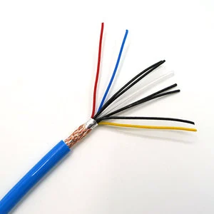 High Quality TPU Jacket 4 Cores 24AWG Copper Sheathed Waterproof Submersible Cable UV Resistant Hydrometry Vented Cable
