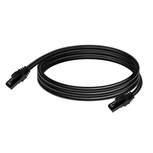 High Quality Wholesale RJ45 CAT5CAT6 Unshielded UTP Network Ethernet LAN 30M Extension Cable with Brass Contact ABS Housing