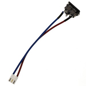 Professional Motorsport-Grade Wiring Harness with Housing and Tool for Servo Battery and CNC Machine Headlight Control System