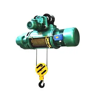 Made In China 1.5 Ton 3.2 Ton 6 Ton Pendent Handle Control Wire Rope Electric Cable Hoist With Trolley 32 Ton Price