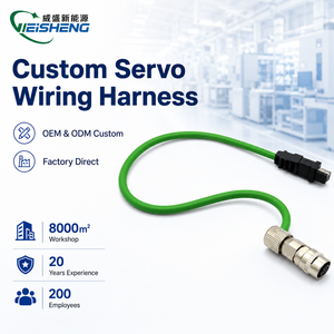 Title Custom CNC Machine Wiring Harness PLC Servo Terminal Block Cable OEM ODM