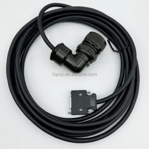 Gold Seller Industrial Servo Motor Encoder Cable JZSP-C7PI0D-20-E Feedback Cable Custom Length High Flexible PVC PUR Servo Wire