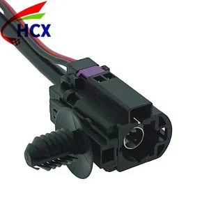 LVDS 4+2 Pin High Speed Data Car Connection Wire FAKRA LVDS HSD Cable Assembly RGB 20AWG Wirie Harness For 360 View Camera