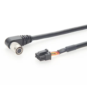 Industrial Camera Trigger Cable Hirose HR10A 6 Pin to Molex Micro-Fit 8 Pin GPIO Power Cable HR10A-7P-6S to Molex Micro-fit