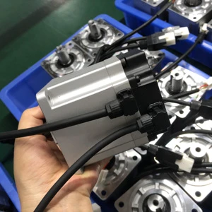 Manufacturers 3 Phase 220v 400w 550w 1kw Linear Actuator Ac Servo Motor and Drive for Sewing Machine Motors