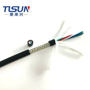 Multicore High Flexible Special PVC 4core 0.15mm2control Braid Shield CY Cable