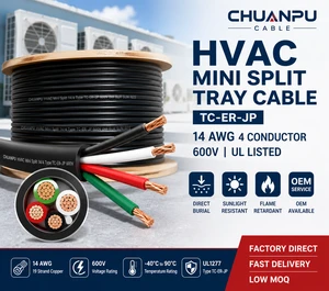 14/4 AWG Stranded TC-ER 600V Mini-Split Cable