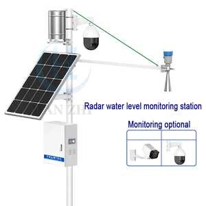 High Accuracy Water Level Meter Sensor Non-Contacting Open Channel River Bell Mouth Level Transmitter