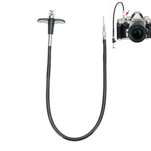 Universal 100cm Mechanical Cable Controller Shutter Release Fujifilm X100S/X20/X-E1/Leica M9 Accessories