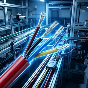 Custom Made UL20464 Multi-Purpose Power Cable PVC Insulated Tinned Copper High Temperature Resistant 300V 600V 10-500A