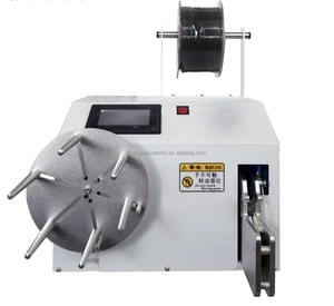 Semi Automatic Wire Winding and Twist Tie Machine for Cables