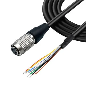 Custom Hirose 8 Pin Industrial Camera Trigger Cable Hr25-7tp-8s Hirose 8pin Female Power IO Trigger Cable Assembly