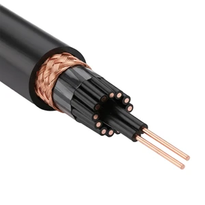 IEC Standard Wire Braided Armored Control Cable Multi Core Shielded Signal Cable UV Resistant for Automation Engineering Project