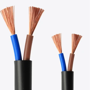 Multi-Core PVC Insulated Electric Wires 300/500V 2C 3C 4C 5C Low Voltage H05VV-F RVV Flexible Control Cable for Industrial Use