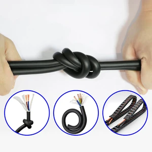 PUR Drag Chain Twisted Pair Shielded Cable 2-16 Cores High Flexibility Folding Resistance for Dynamic Use