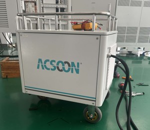 ACSOON GPU28200 28V DC 6KVA Portable Aircraft Ground Power Supply With Mobile Trolley Design