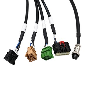 Custom Electrical Systems Wiring Harness for All Kinds Equipment PVC Rubber Wires Cables Assembly Nylon PBT for Electronic