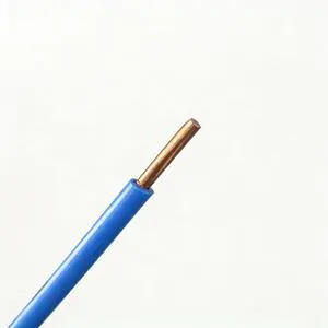 Copper Stranded Wire PVC Insulated Red/Blue Sheath 6/10 Mm2 DC Cable H07V-U ZH Brand 450/750V For Household Electrical