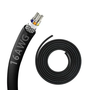 Flexible Multi-core Control Cable Copper Conductor PE Insulated PVC Jacket Anti-interference Industrial Automation System Wiring