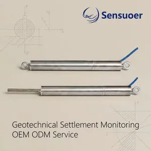 Smart Wire Displacement Sensor Wireless IoT for Dam Slope Tunnel Deformation Monitoring