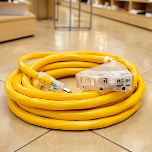 Flexible Cold Heavy Duty Waterproof SJTW Multi Plug Electrical Extension Cable for US Market Outdoor Power Supply