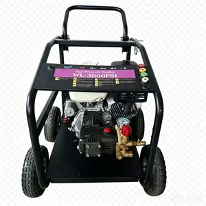 WEITE 1411A New Heavy Duty Gasoline Pressure Washer 18HP Engine 350 Bar 19 LPM Commercial Grade Mobile Industrial High Pressure