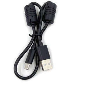 Wholesales Custom Durable Shielded USB 2.0 a Male to USB-C Male Cord Cable With Dual Ferrites