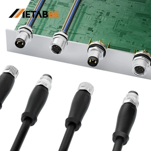 M8 6pin Cable M8 5 Pin 6Pin CAN Bus Cable for Industrial Control and Automation