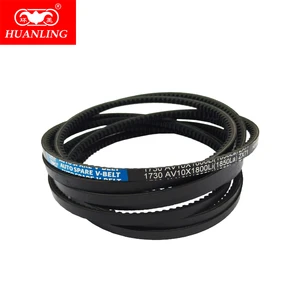 ZX-71 Cogged Rubber V-Belt Heat & Wear Resistant Industrial Drive Belt for Farm Machinery Water Pump OEM Custom Cutting Service