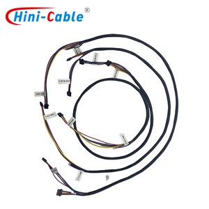 Custom Vehicle Wire Harness Cable Assembly OEM ODM Copper Conductor Waterproof Automotive Wiring for Industrial Machinery