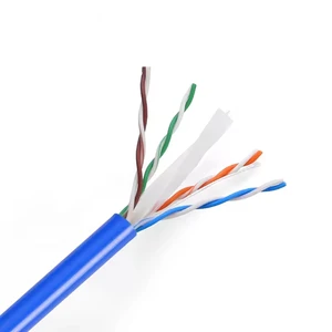 High Performance Cat6a Network Cable 10Gbps Shielded Ethernet Cable Gold Plated Connector for Outdoor WiFi Extender