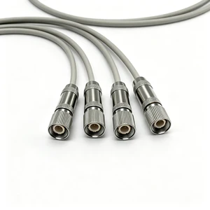 Shielded Pure Copper Flexible RF Coaxial Extension Cable Jumper Cable Cable Assembly for Antenna Router Wireless Telecom