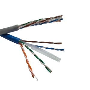 Category 6 Gigabit Shielded 23AWG Solid Copper Network Extension Cable RJ45 Connection