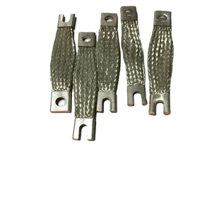 Flexible Link 400A 500A Braided Tinned Copper Stranded Busbar Strands