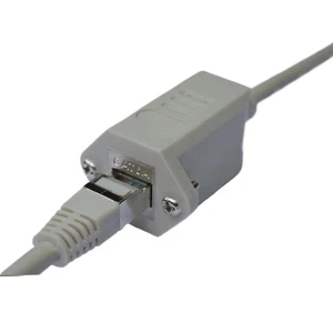 Male/Female RJ45 Screw Panel Mount Cat5e Network Ethernet Cable Extension PVC Insulation Copper Wires/Cable Assemblies for Both