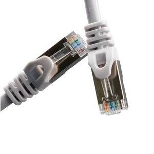 EXC Custom Length CAT6 UTP Solid Conductor 10Gbps Industrial Ethernet Cable CE/ROHS Certified Durable Copper PVC Jacket for