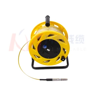 Large Diameter Stainless Steel Water Level Gauge with Wheels 500m Steel Ruler Deep Well Water Level Sensor Probe Measurements