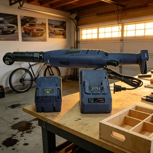 High-Performance Ergonomic Cordless Angle Screwdriver, Adjustable Torque, Brushless 20V Li-Ion, SY-TLV-50SC